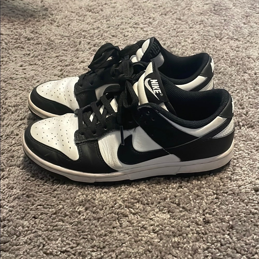 Nike Dunks Black and White Sneakers